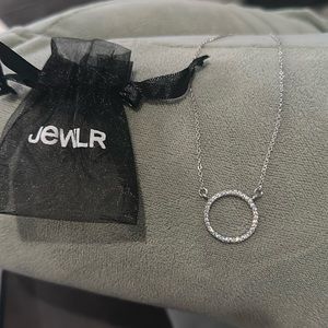 Round cz necklace